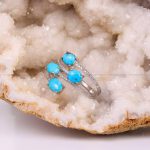 انگشتر فیروزه شجری زنانه کد 5669