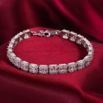 دستبند نقره زنانه کد 5527