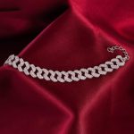 دستبند نقره زنانه کد 5533