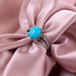 انگشتر فیروزه شجری زنانه کد 5571