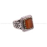 انگشتر عقیق یمن مردانه کد 3674