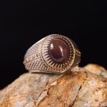 انگشتر اوپال مردانه کد 3616