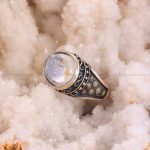 انگشتر دُر نجف مردانه کد 5674