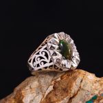 انگشتر اوپال مردانه کد 3622