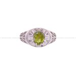 انگشتر زبرجد مردانه کد 5723