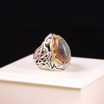 انگشتر اوپال مردانه کد 3723