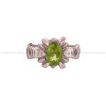 انگشتر زبرجد مردانه کد 5734