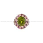 انگشتر زبرجد مردانه کد 5744