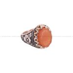 انگشتر عقیق یمن مردانه کد 3731