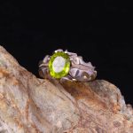 انگشتر زبرجد مردانه کد 5724