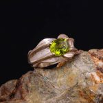 انگشتر زبرجد مردانه کد 5725