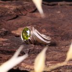 انگشتر زبرجد مردانه کد 5730