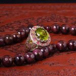 انگشتر زبرجد مردانه کد 5745