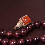 انگشتر عقیق یمن مردانه کد 5791