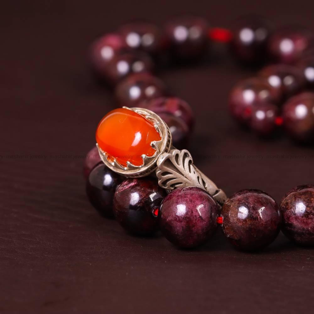 انگشتر عقیق یمن مردانه کد 5793