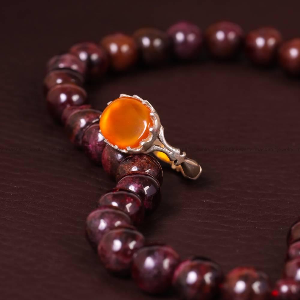 انگشتر عقیق یمن مردانه کد 5795