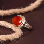انگشتر عقیق یمن مردانه کد 5801