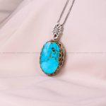 گردنبند فیروزه زنانه کد 5833