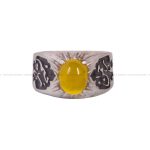 انگشتر شرف الشمس مردانه کد 5976