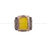 انگشتر شرف الشمس مردانه کد 5992