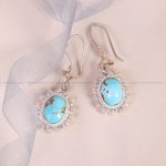 گوشواره فیروزه زنانه کد 5876