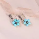 گوشواره فیروزه زنانه کد 5894