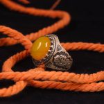 انگشتر شرف الشمس مردانه کد 5935