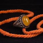 انگشتر شرف الشمس مردانه کد 5936