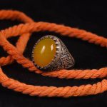 انگشتر شرف الشمس مردانه کد 5939