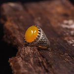 انگشتر شرف الشمس مردانه کد 5948