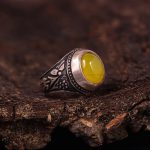 انگشتر شرف الشمس مردانه کد 5950