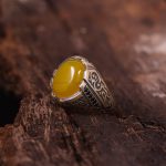 انگشتر شرف الشمس مردانه کد 5951