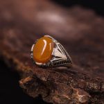 انگشتر شرف الشمس مردانه کد 5955