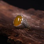 انگشتر شرف الشمس مردانه کد 5961