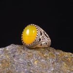 انگشتر شرف الشمس مردانه کد 5963