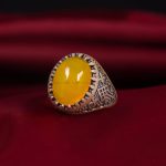انگشتر شرف الشمس مردانه کد 5973