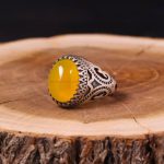 انگشتر شرف الشمس مردانه کد 5989