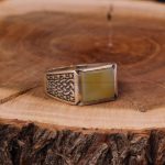 انگشتر شرف الشمس مردانه کد 5991