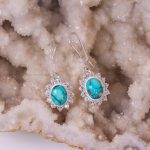 گوشواره فیروزه زنانه کد 5902