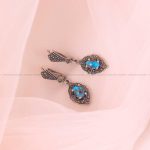 گوشواره فیروزه زنانه کد 5925