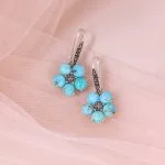 گوشواره فیروزه زنانه کد 5927