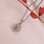 گردنبند دُر نجف زنانه کد 6024