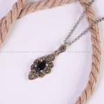 گردنبند یاقوت کبود زنانه کد 6067