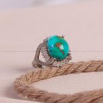 گردنبند فیروزه زنانه کد 6127