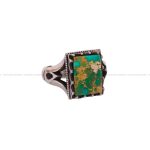 انگشتر فیروزه شجری مردانه کد 3930