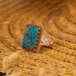 انگشتر فیروزه شجری مردانه کد 3924