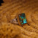 انگشتر فیروزه شجری مردانه کد 3932