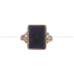 انگشتر حدید مردانه کد 6256