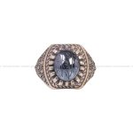 انگشتر حدید مردانه کد 6264