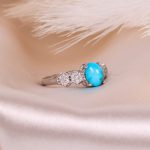 انگشتر فیروزه شجری زنانه کد 6146